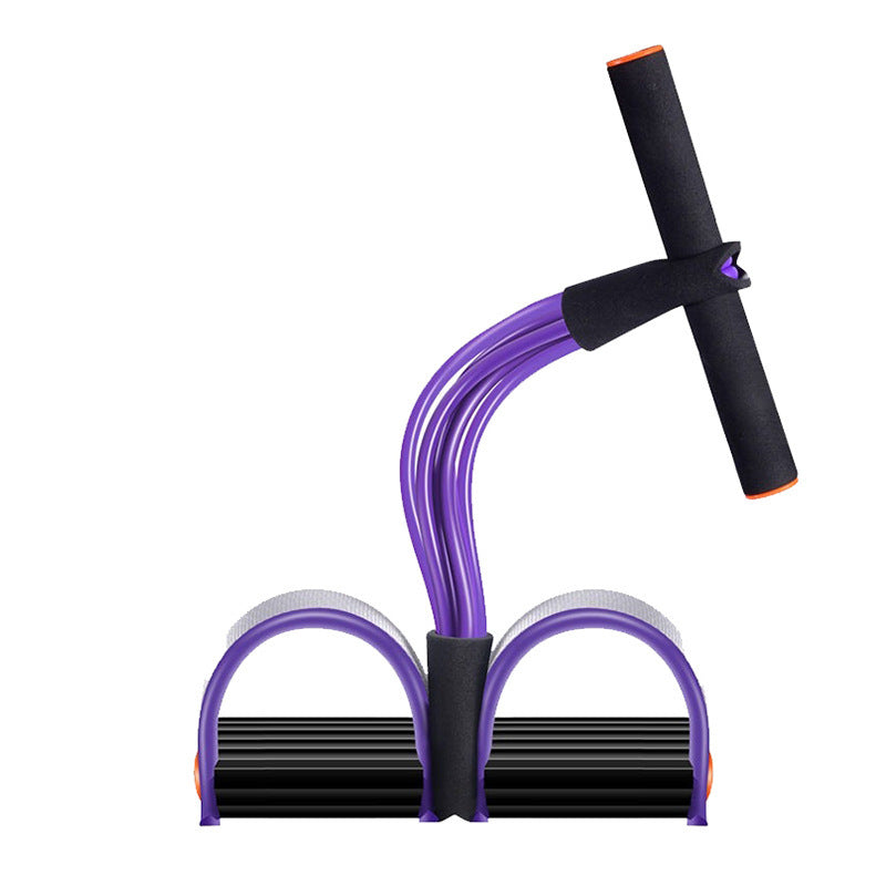 Natural Latex Foot Pedal Resistance Rope Expander