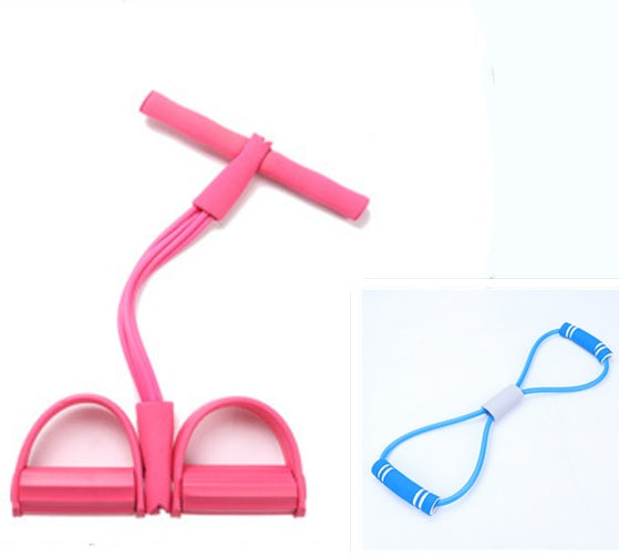 Natural Latex Foot Pedal Resistance Rope Expander