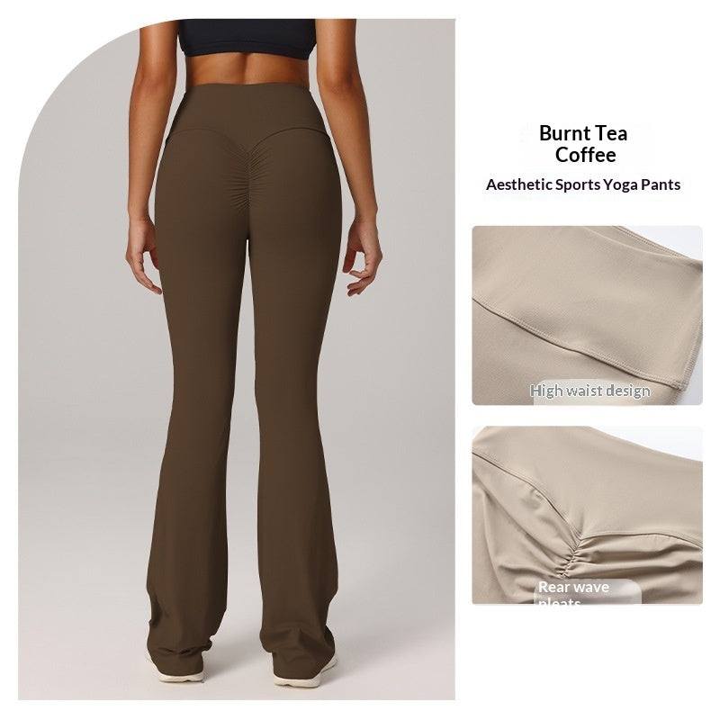 Butt-Lifting Flared Yoga Pants for Women