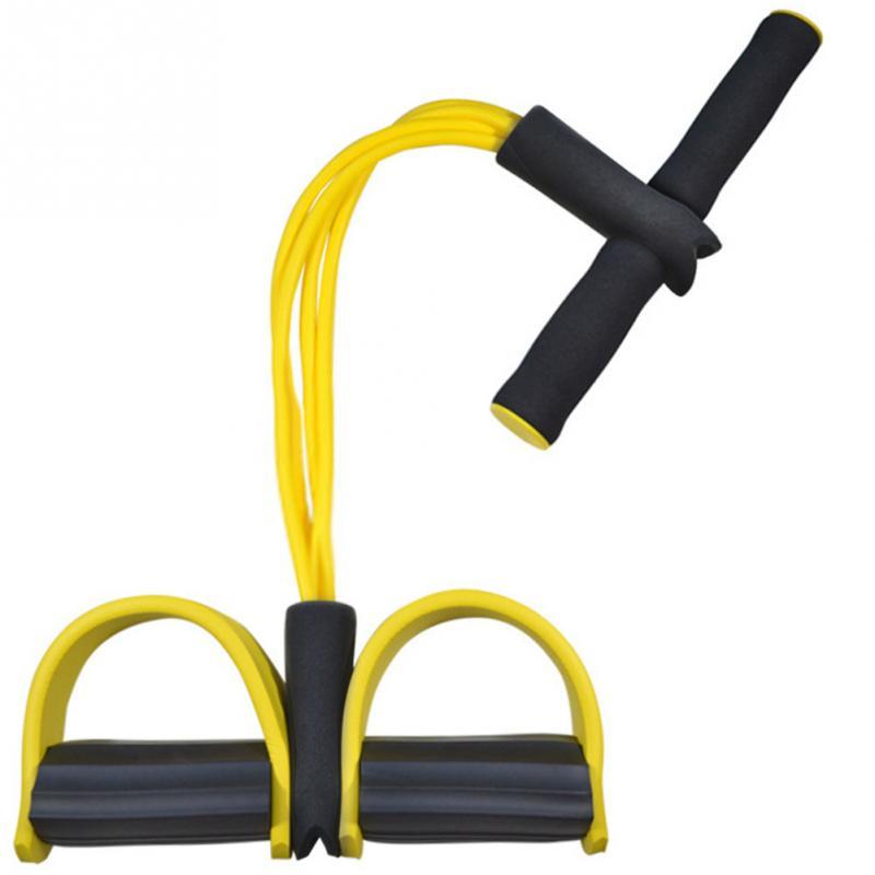 Natural Latex Foot Pedal Resistance Rope Expander