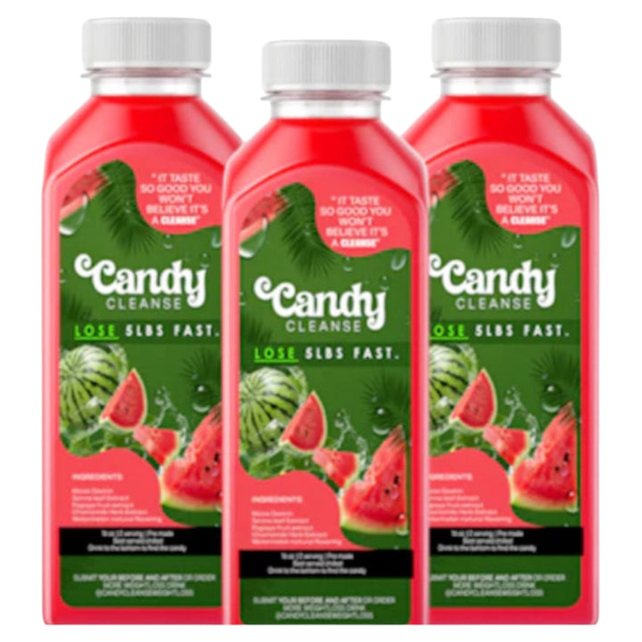 Candy Cleanse  Watermelon 6-Day Detox Drink | All-Natural Pre-Made Cleanse for Weight Loss & Digestion 🌈