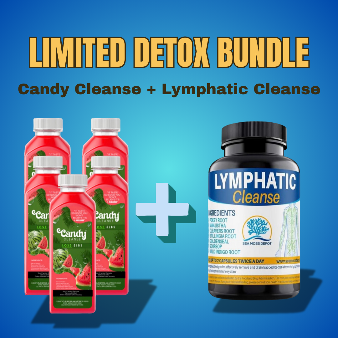 LIMITED DETOX BUNDLE: Candy Cleanse + Lymphatic Cleanse — Full Body Reset Duo