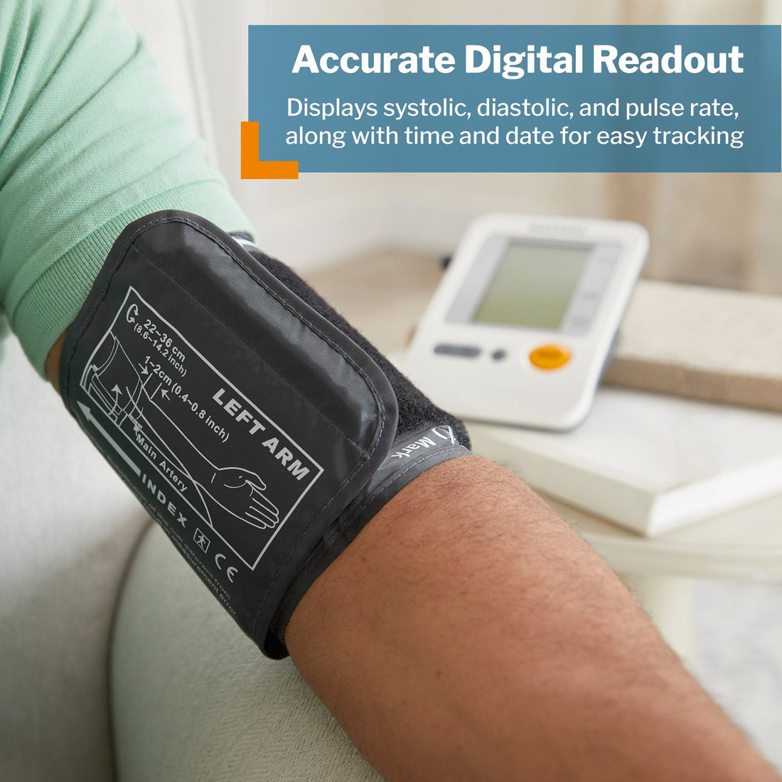 Digital Blood Pressure Monitor for Accurate Readings