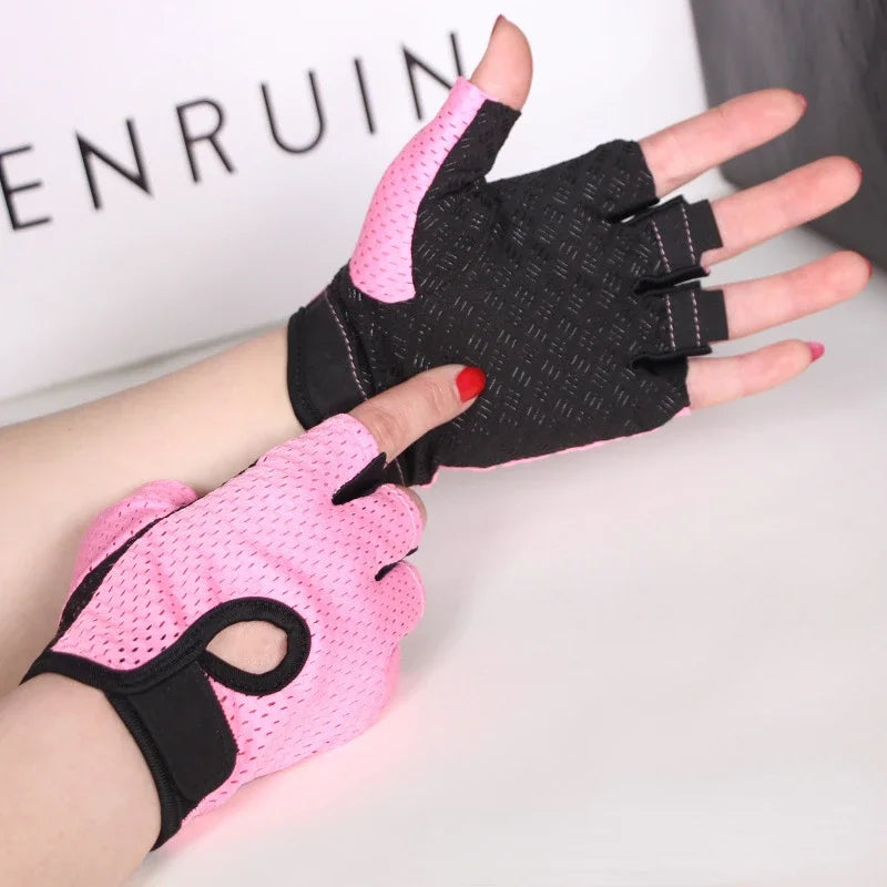 Gym Gloves  Dumbbells Workout Gloves Half Finger