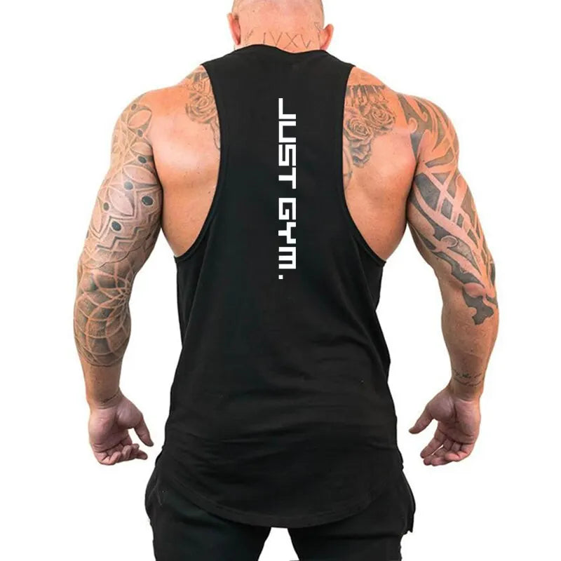 Men’s Sleeveless Workout Fitness Running Breathable Tank