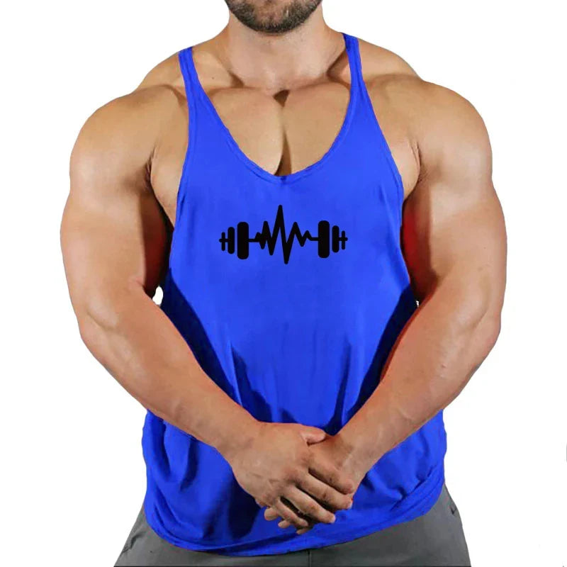 Gym Top Men T-shirts Fitness Man Clothes Muscular
