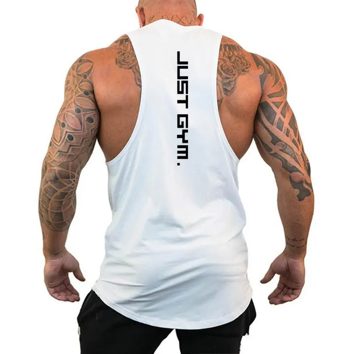 Men’s Sleeveless Workout Fitness Running Breathable Tank