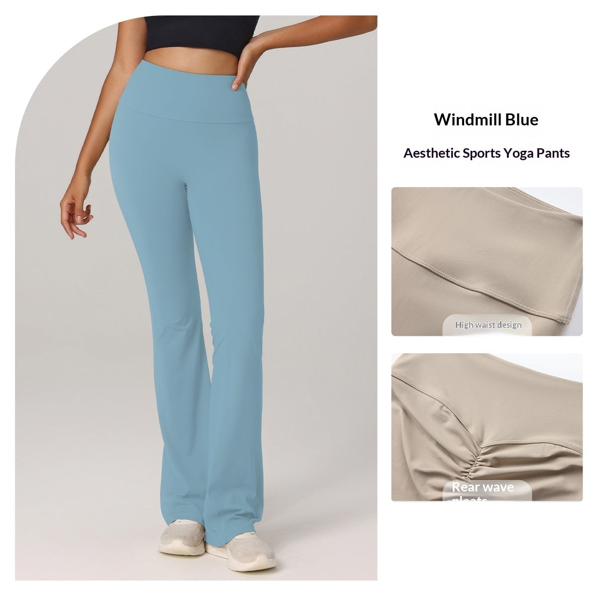 Butt-Lifting Flared Yoga Pants for Women