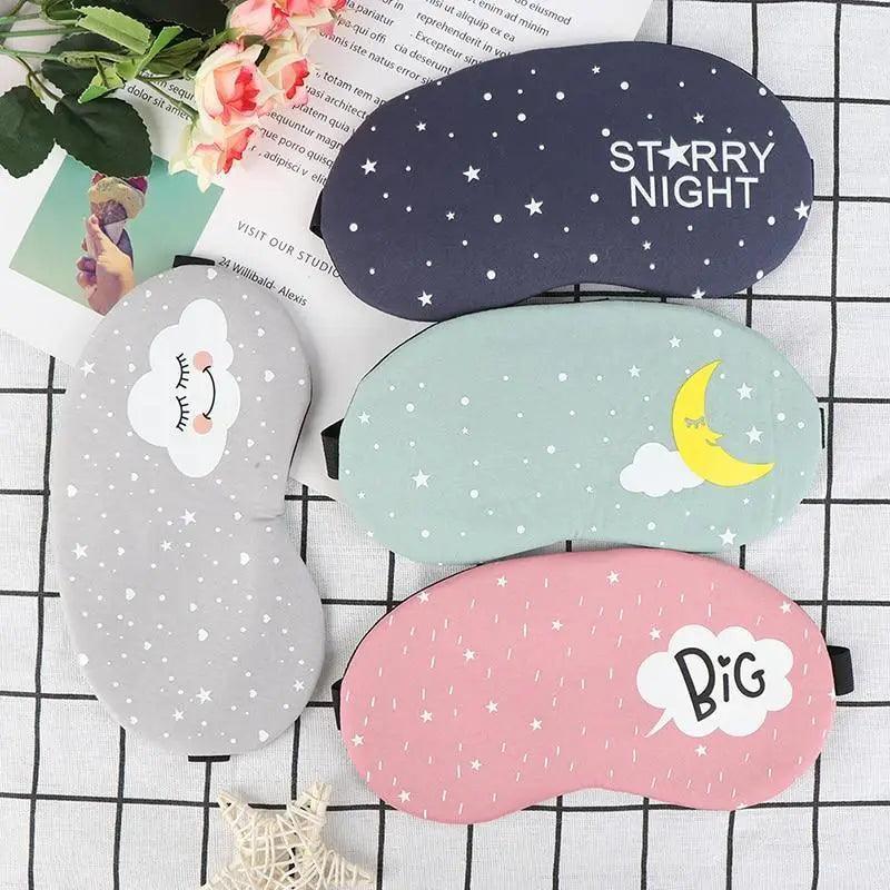 Kids Colorful Cartoon Sleeping Mask Eye Cover