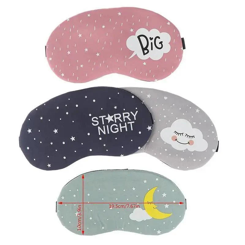 Kids Colorful Cartoon Sleeping Mask Eye Cover
