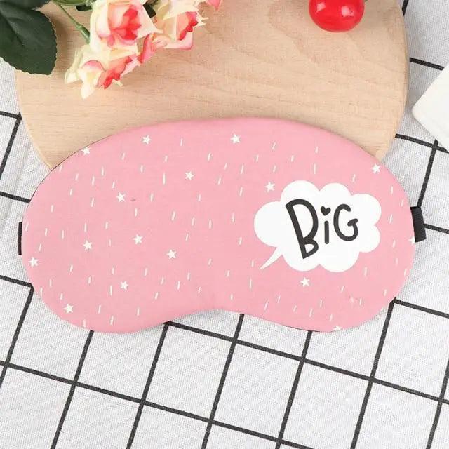 Kids Colorful Cartoon Sleeping Mask Eye Cover