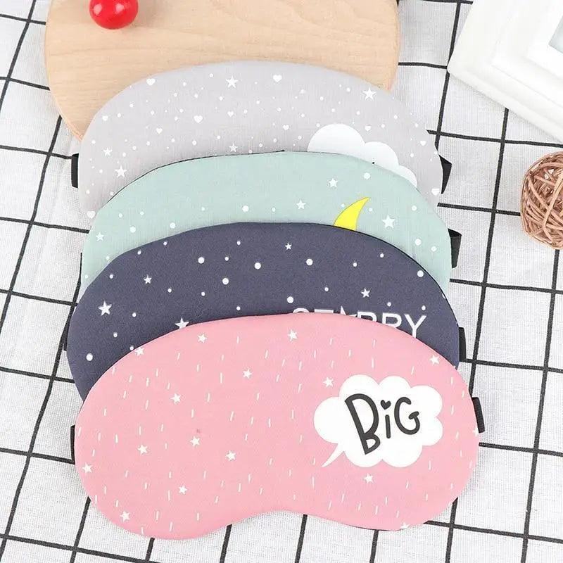 Kids Colorful Cartoon Sleeping Mask Eye Cover