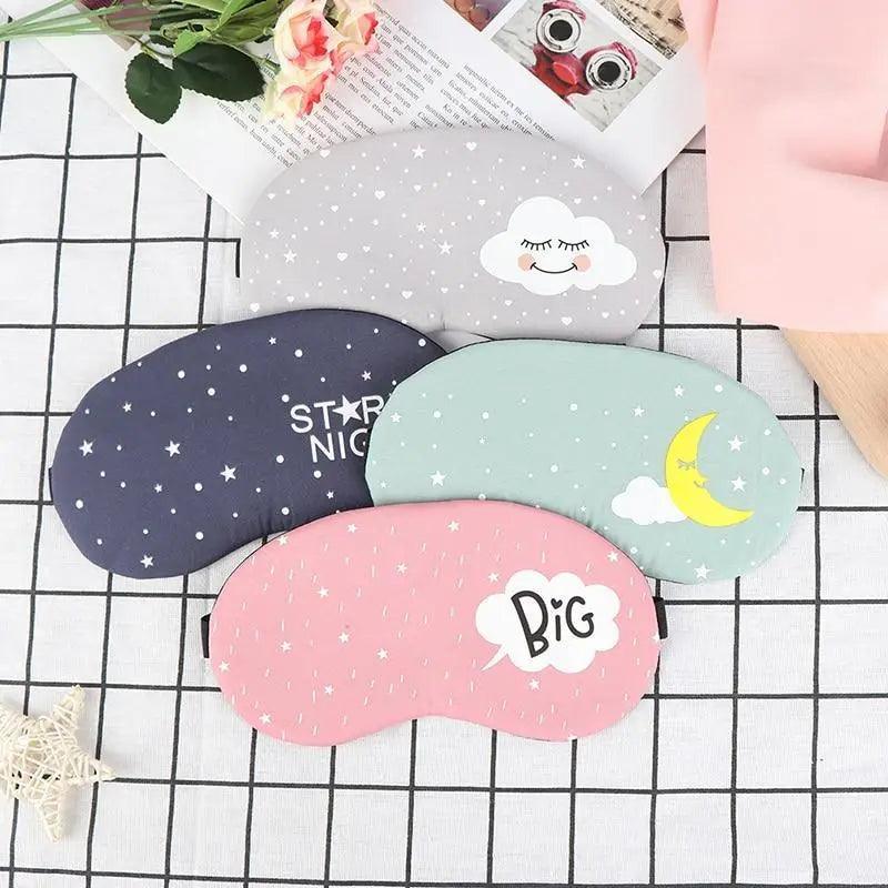 Kids Colorful Cartoon Sleeping Mask Eye Cover
