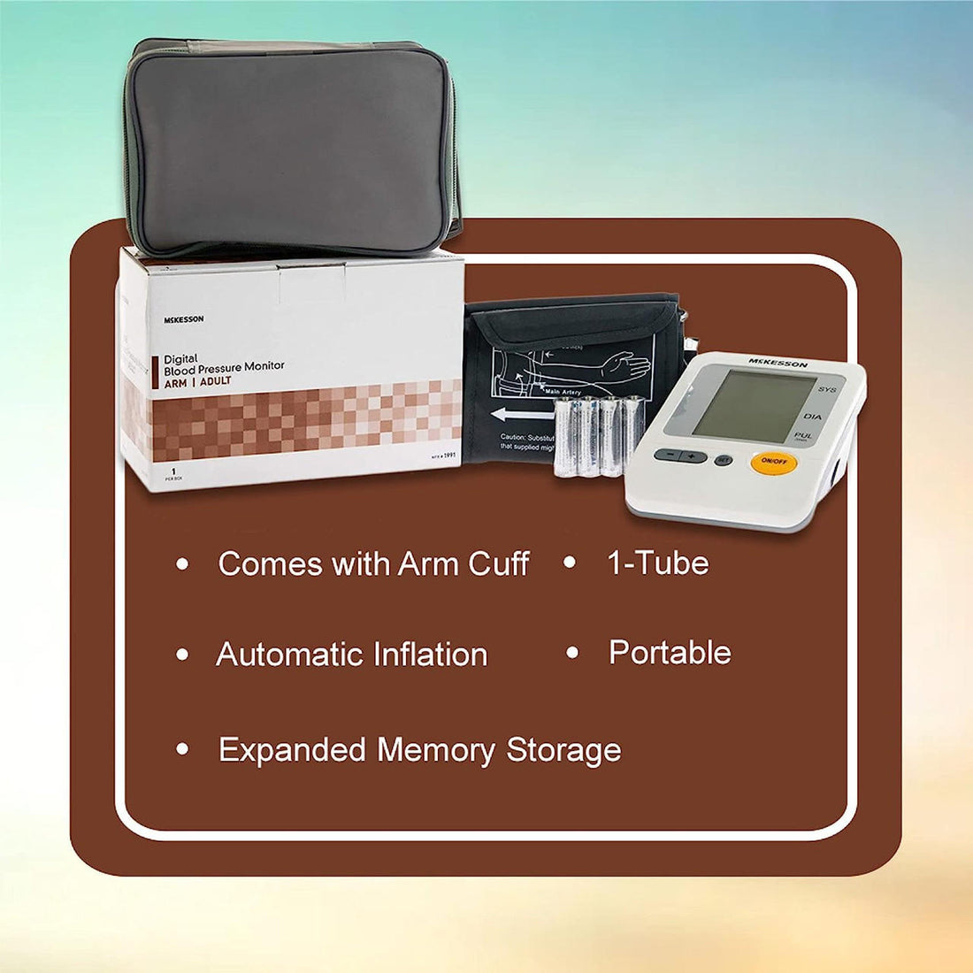 Digital Blood Pressure Monitor for Accurate Readings