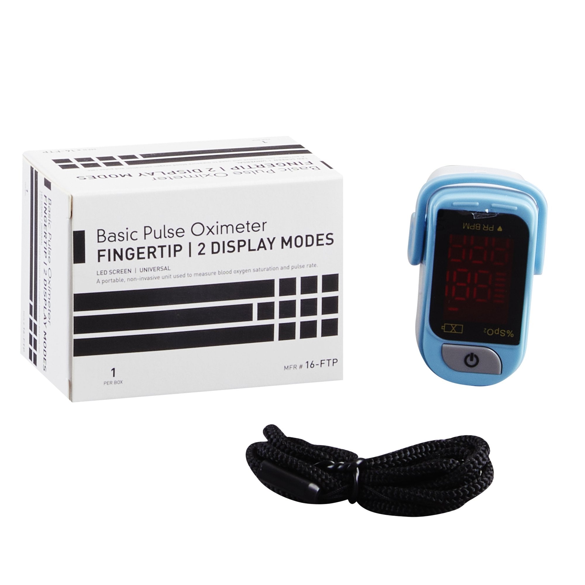 Fingertip Pulse Oximeter with LED Display