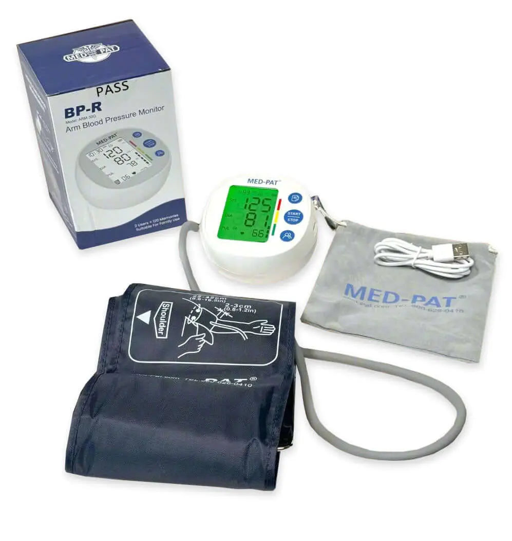 Med-Pat BP-R Automatic Digital Round Blood Pressure Monitor