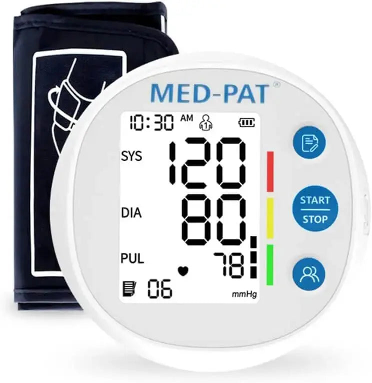 Med-Pat BP-R Automatic Digital Round Blood Pressure Monitor